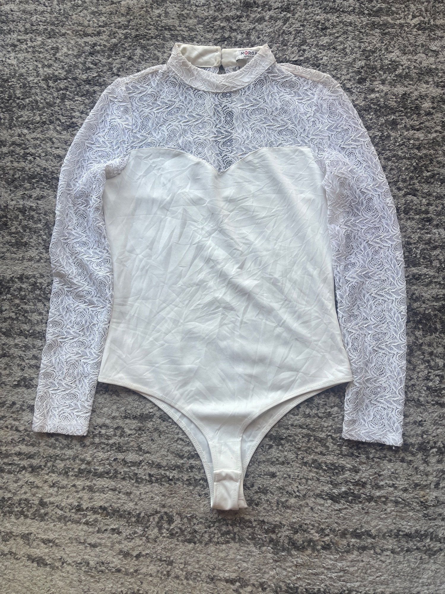 Maillot Morgan blanc brodé · Taille M