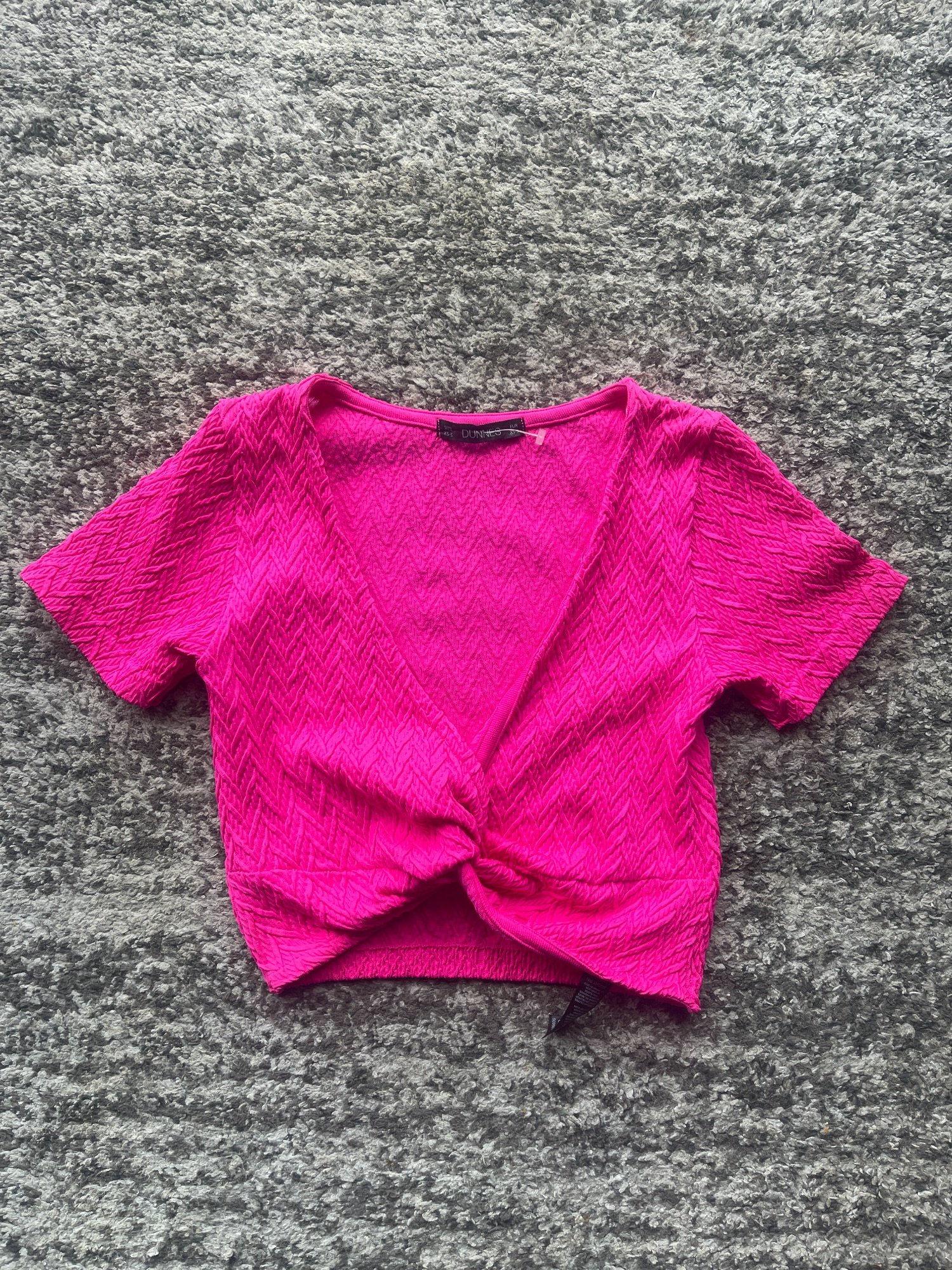 T-shirt DUNNES rose · Taille XS