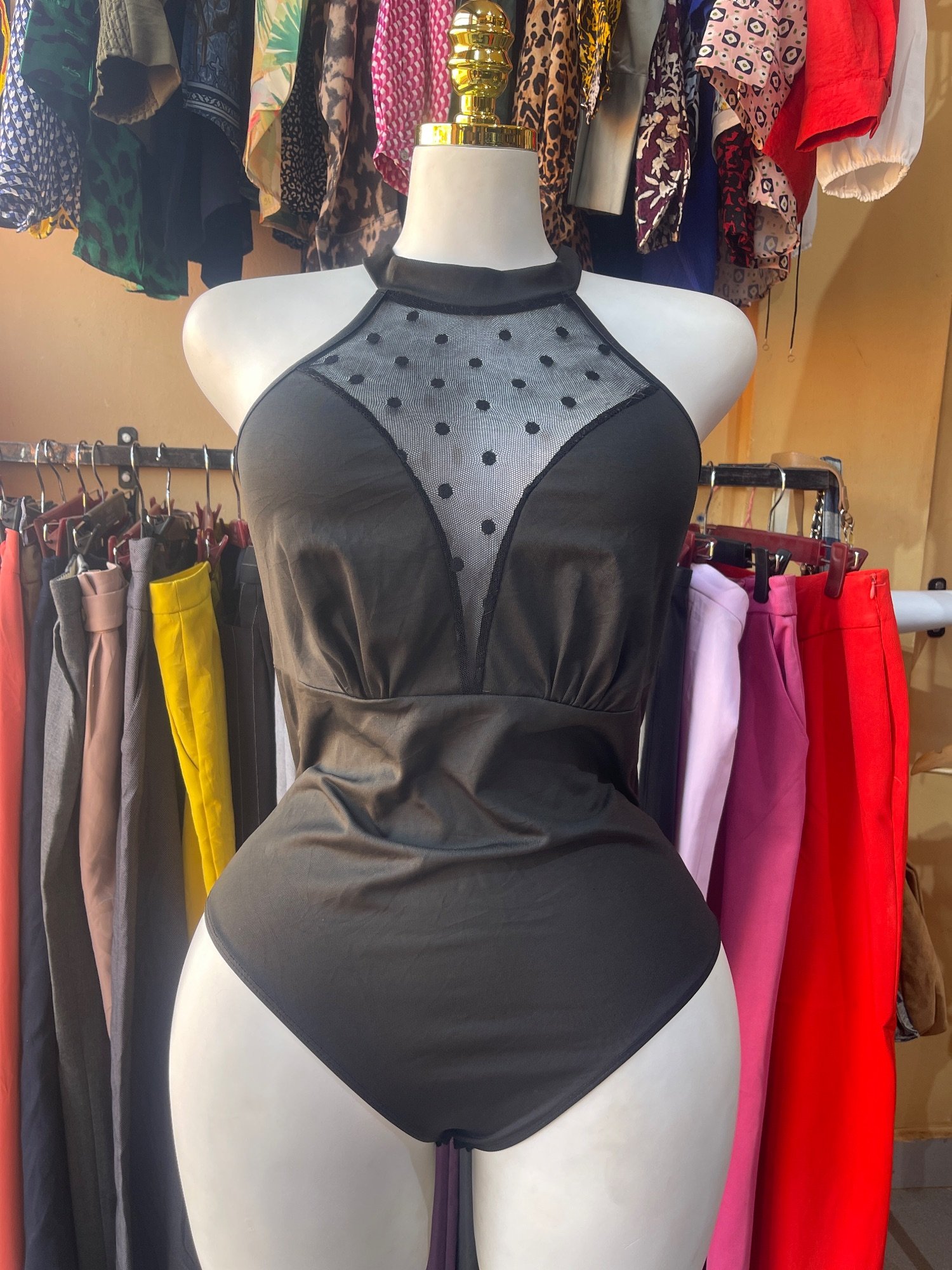 Bodysuit SHEIN noir · Taille XL