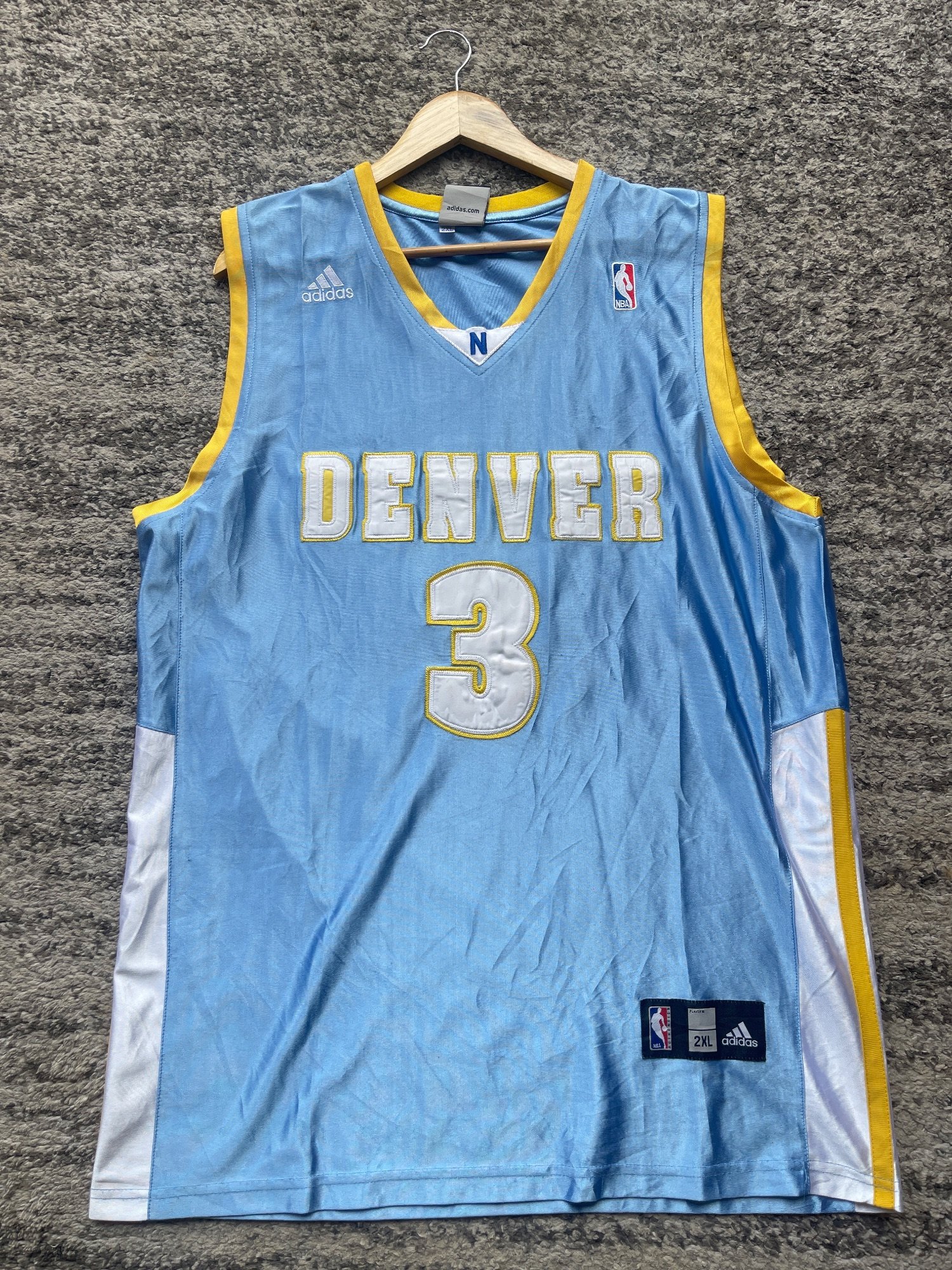 Maillot Adidas IVERSON · Taille 2XL