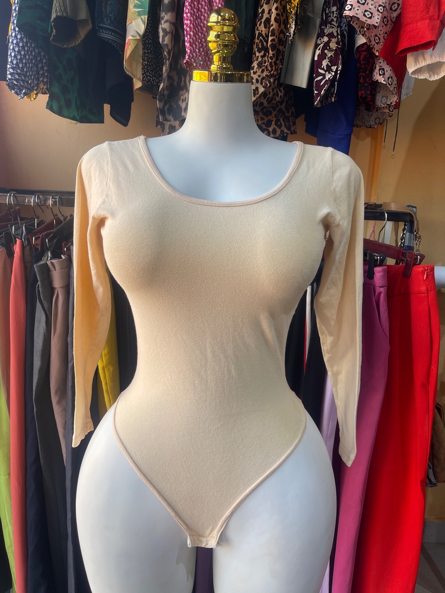Bodysuit Femme beige sable · Taille M