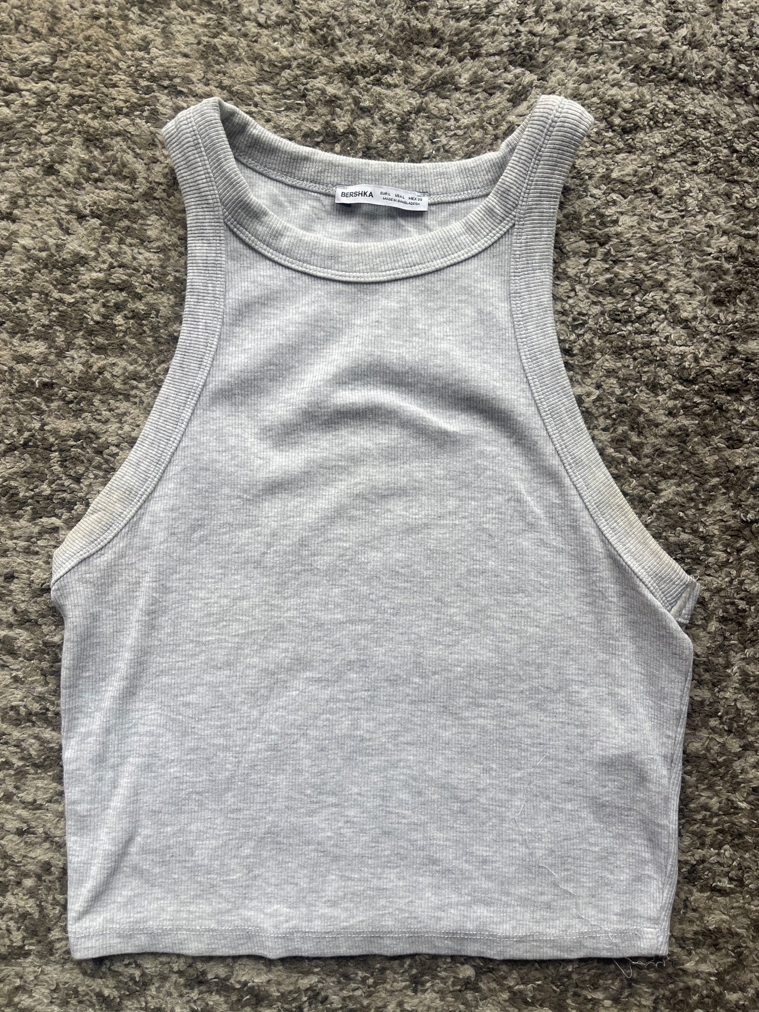 Débardeur Bershka Gris · Taille L