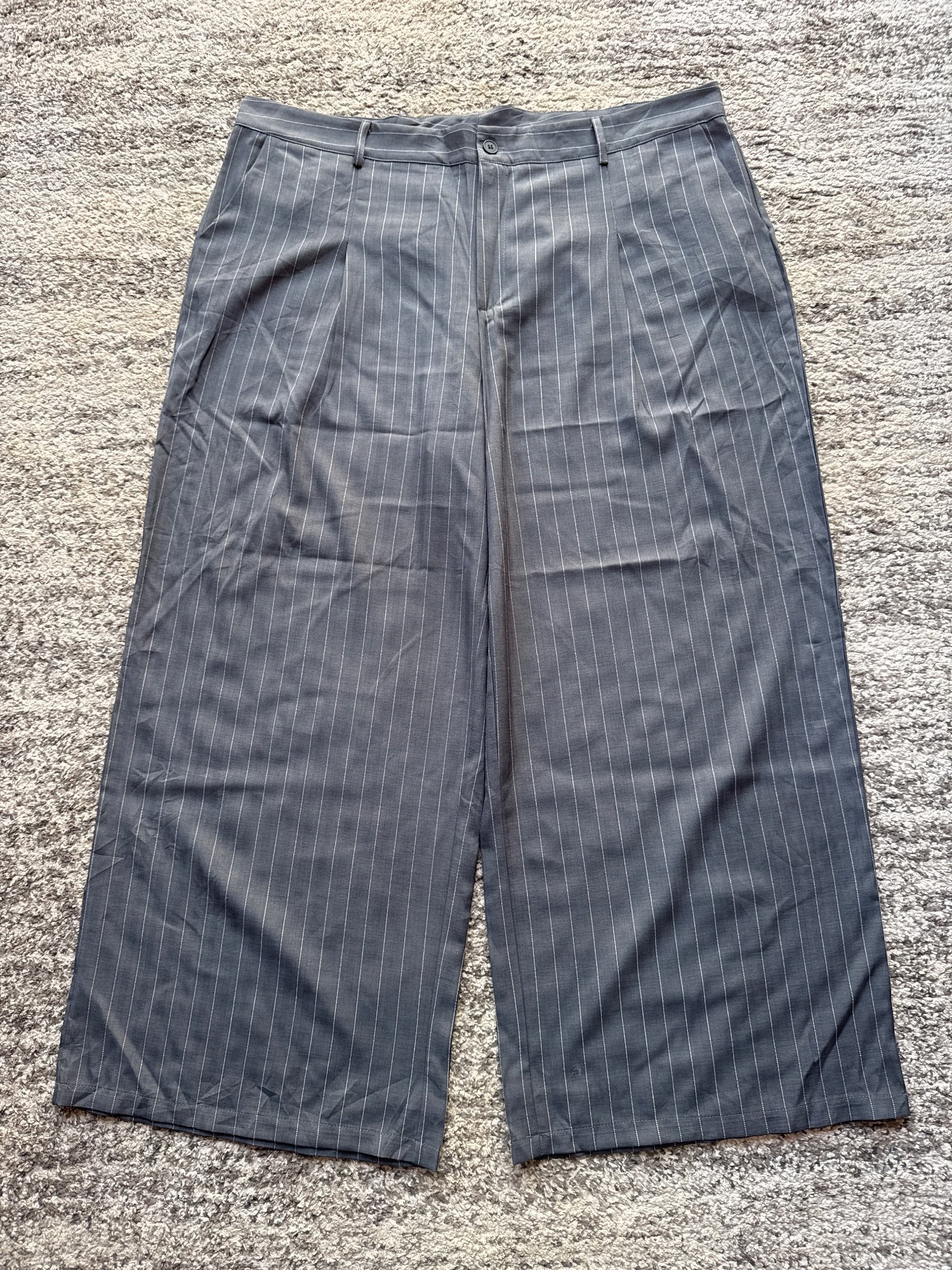 Pantalon Shein Curve rayures · Taille 4XL
