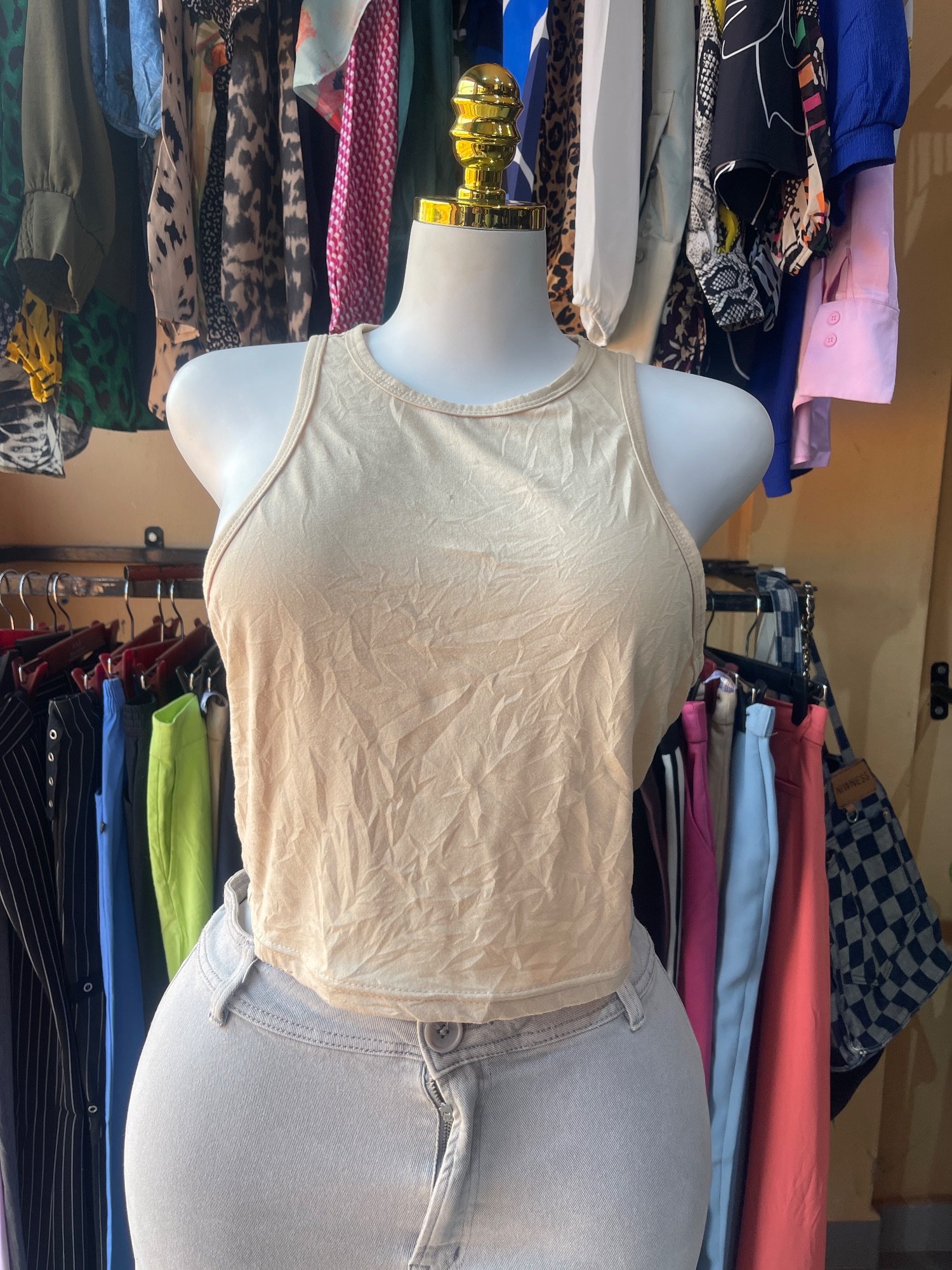 Débardeur sable · Taille XL
