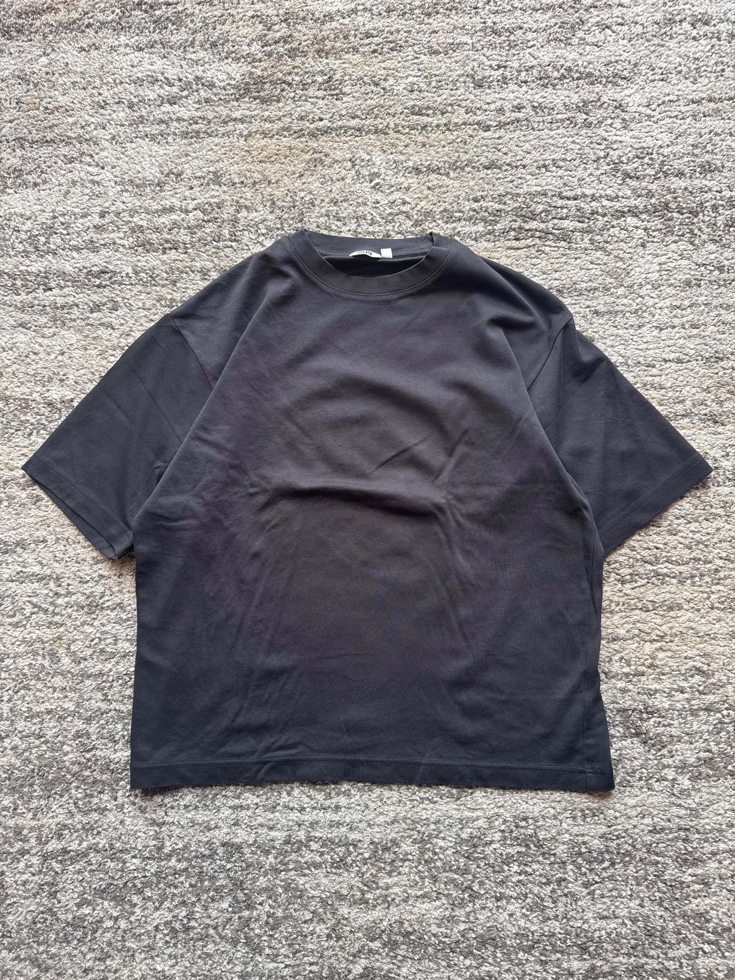 T-shirt Uniqlo Noir · Taille L