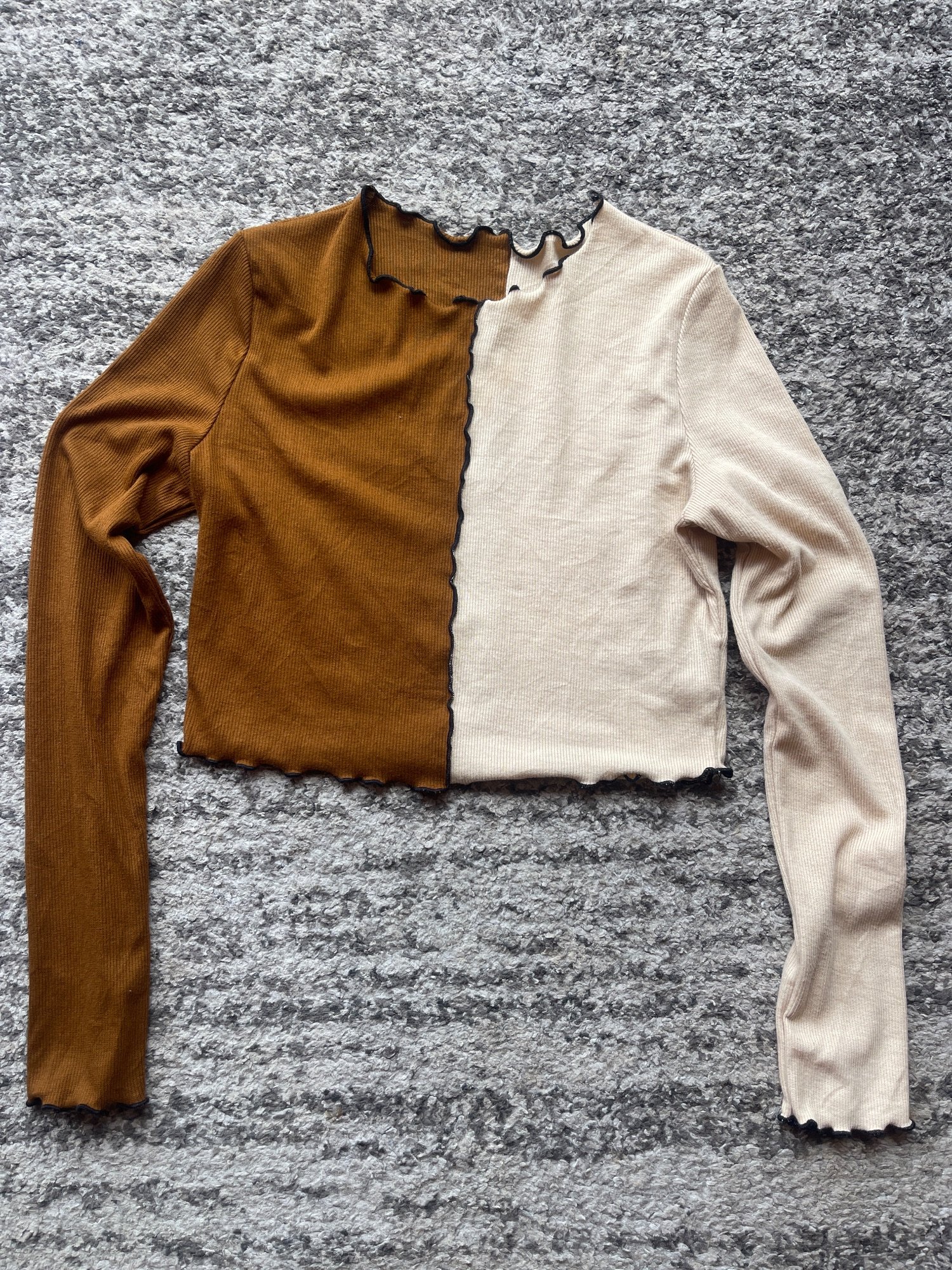 T-shirt Shein bicolore · Taille M