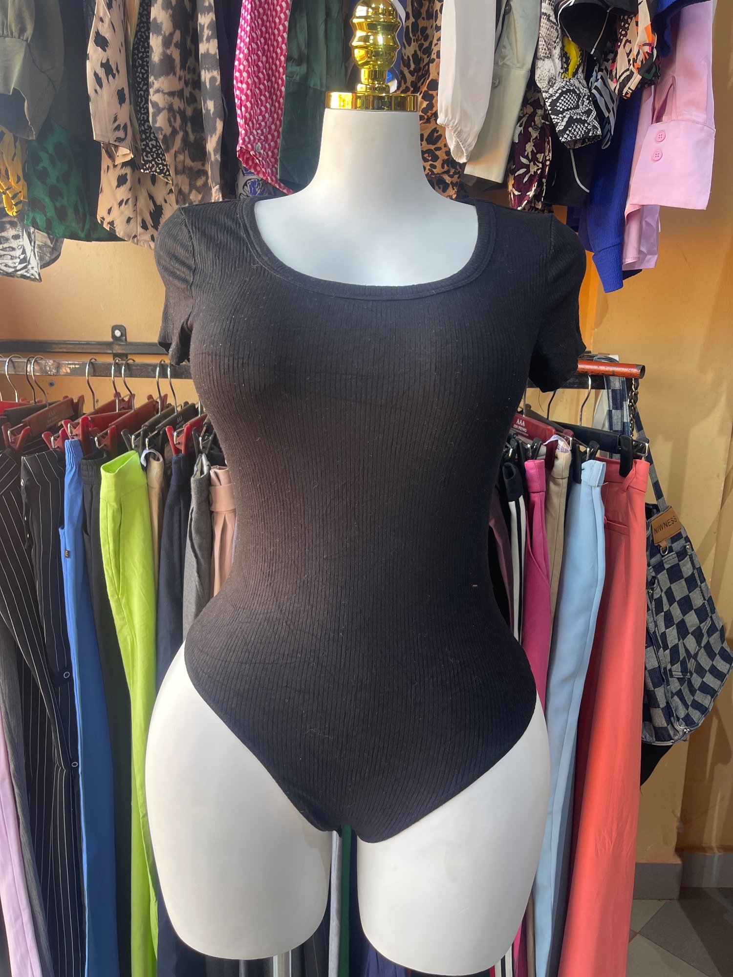 Bodysuit SHEIN noir · Taille XS
