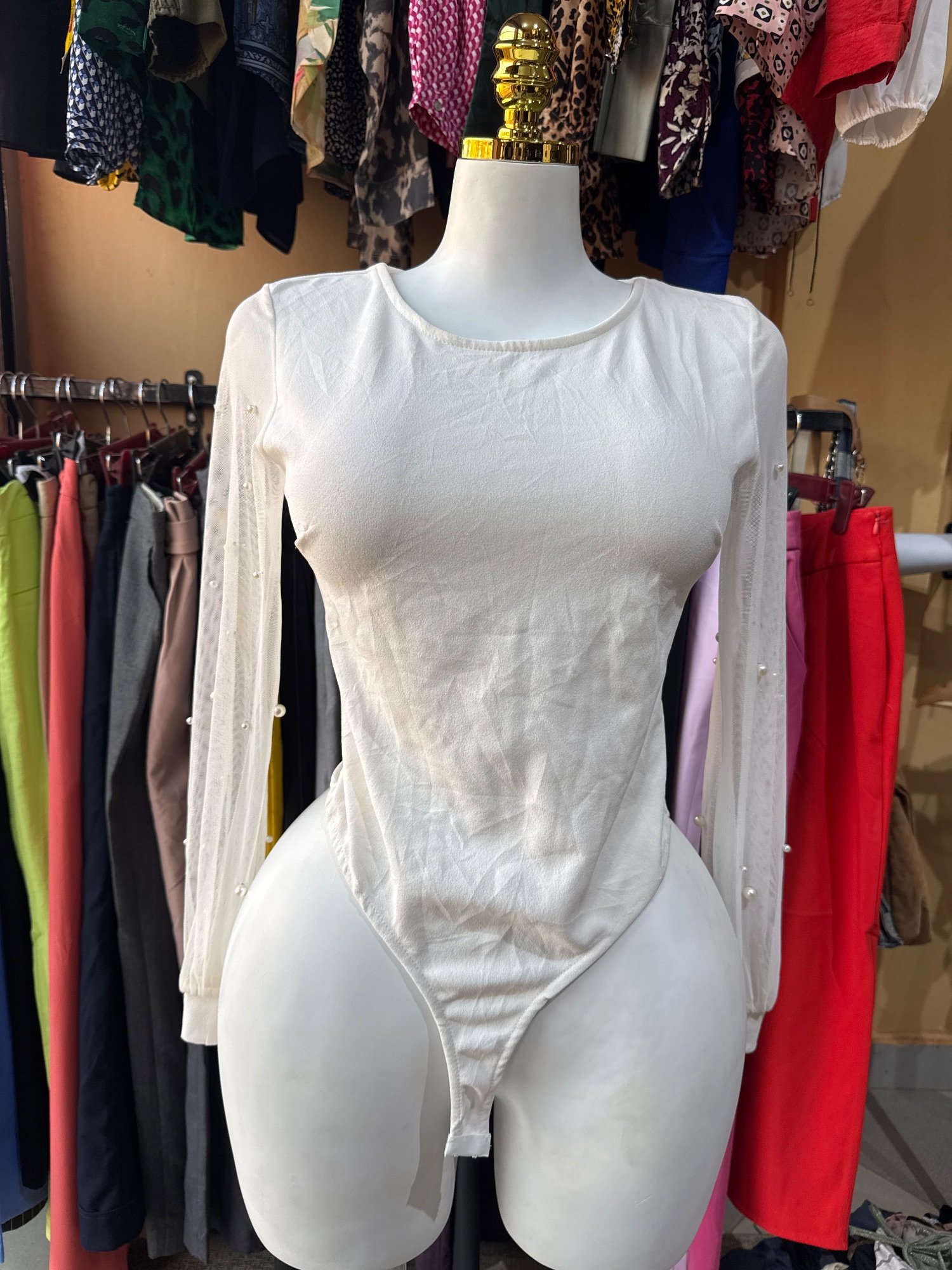 Bodysuit Blanc Blanc · Taille M