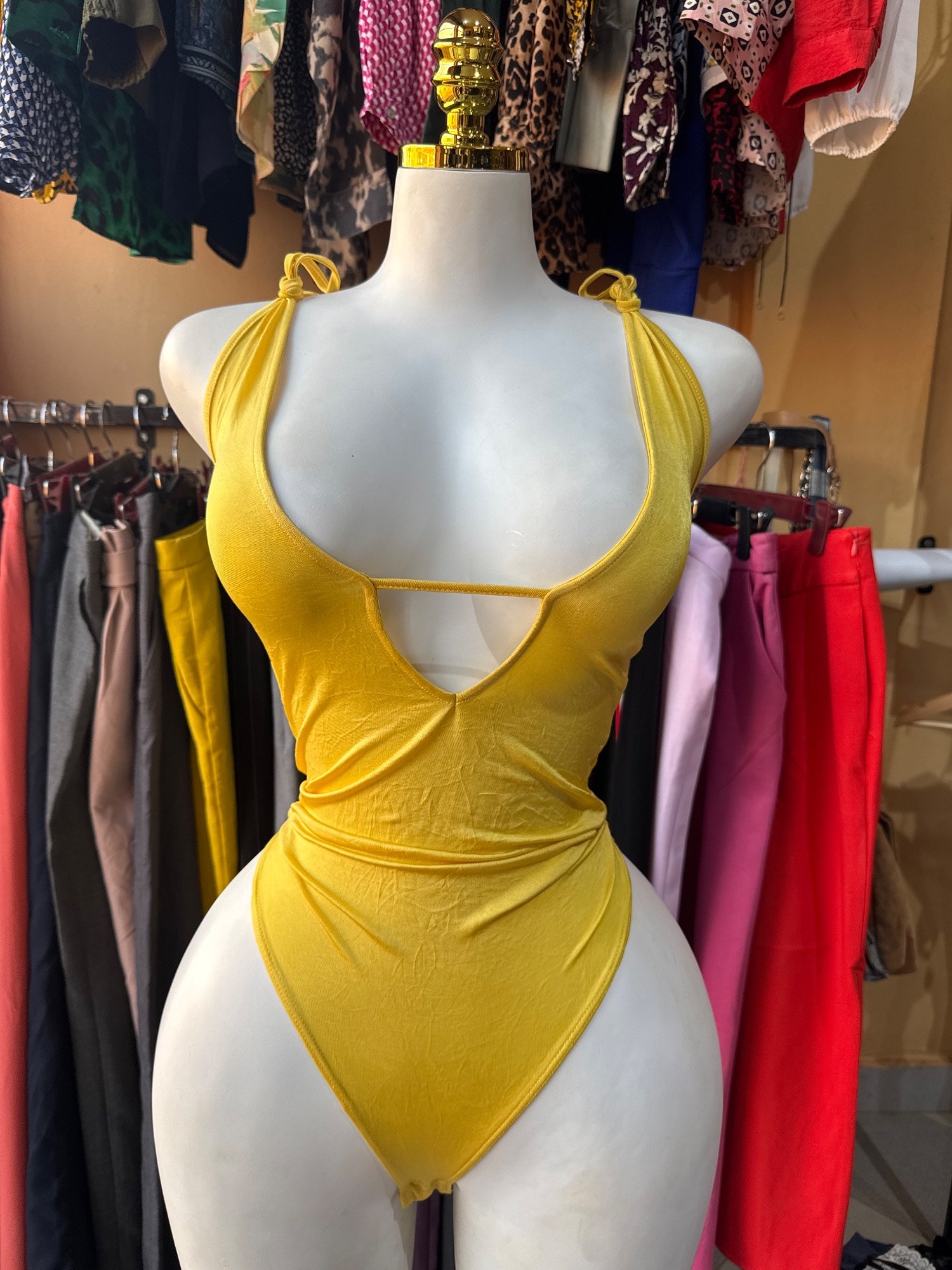 Maillot de bain Femme jaune · Taille M