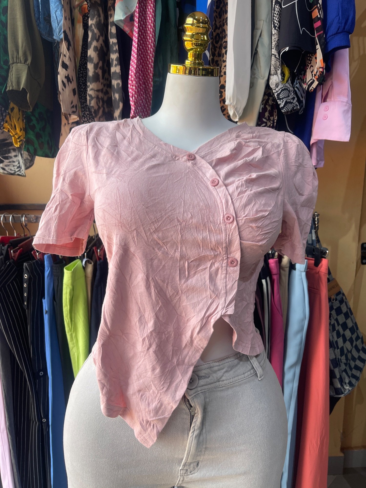 Top rose · Taille M