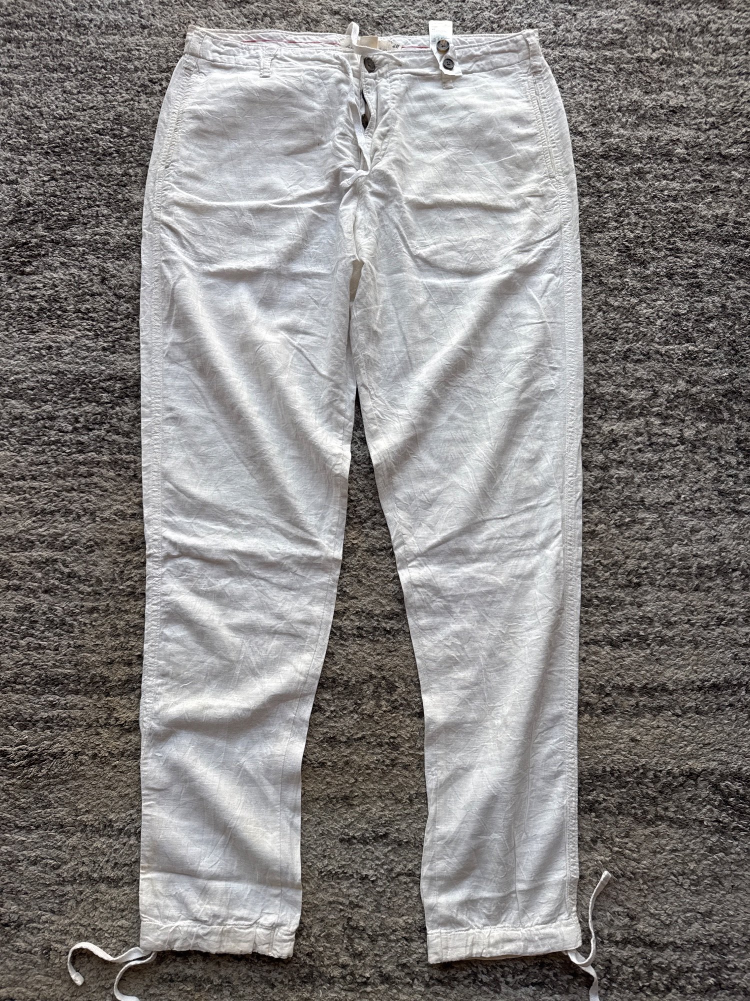 Pantalon L.O.G.G. blanc · Taille 34