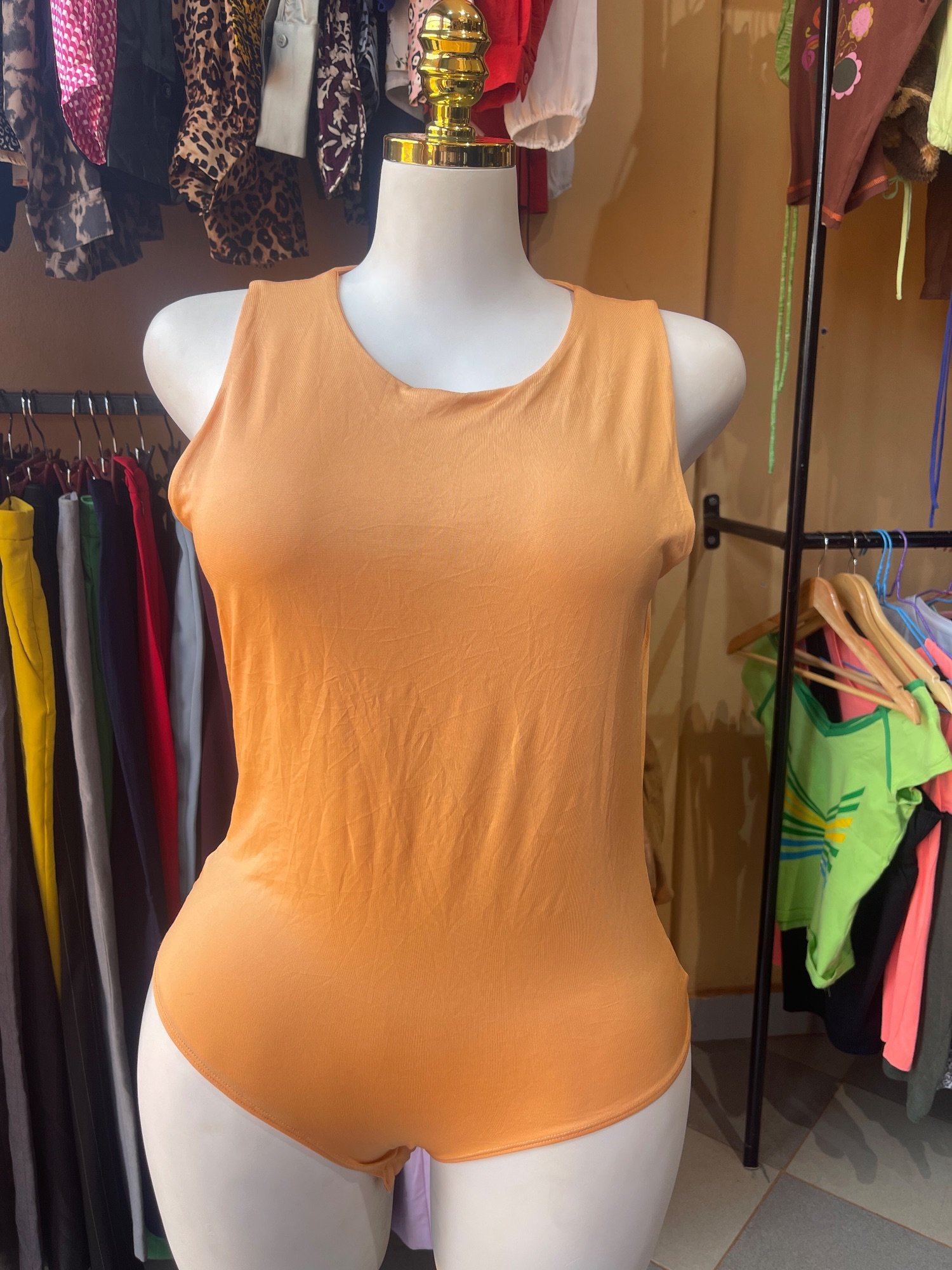 Bodysuit chicorée orange