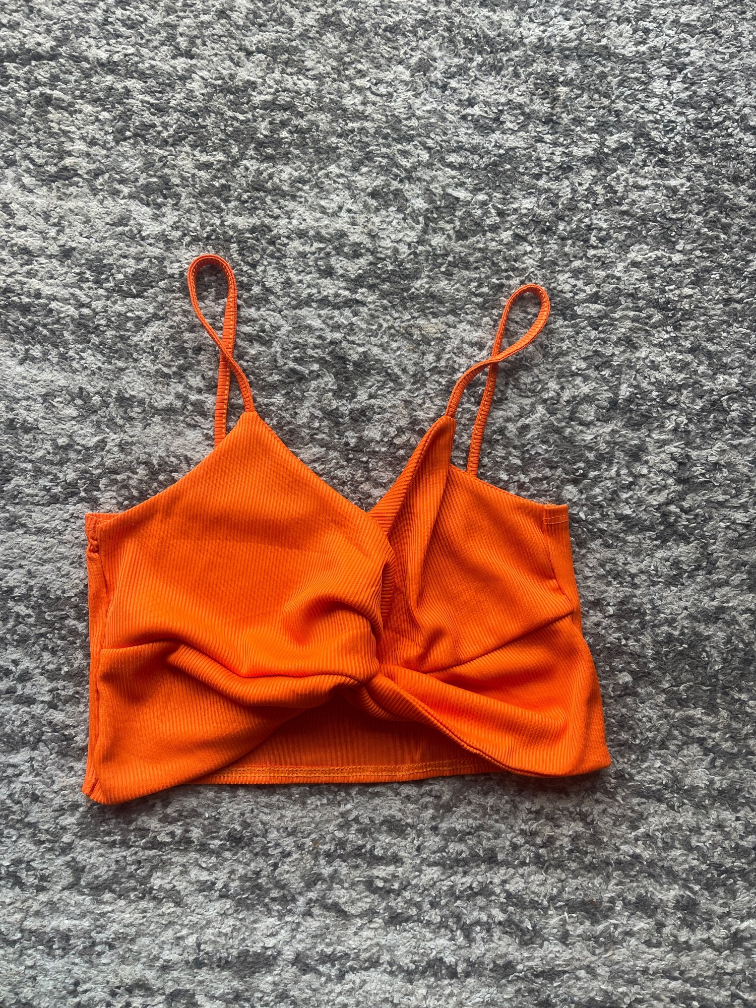 Top orange · Taille M