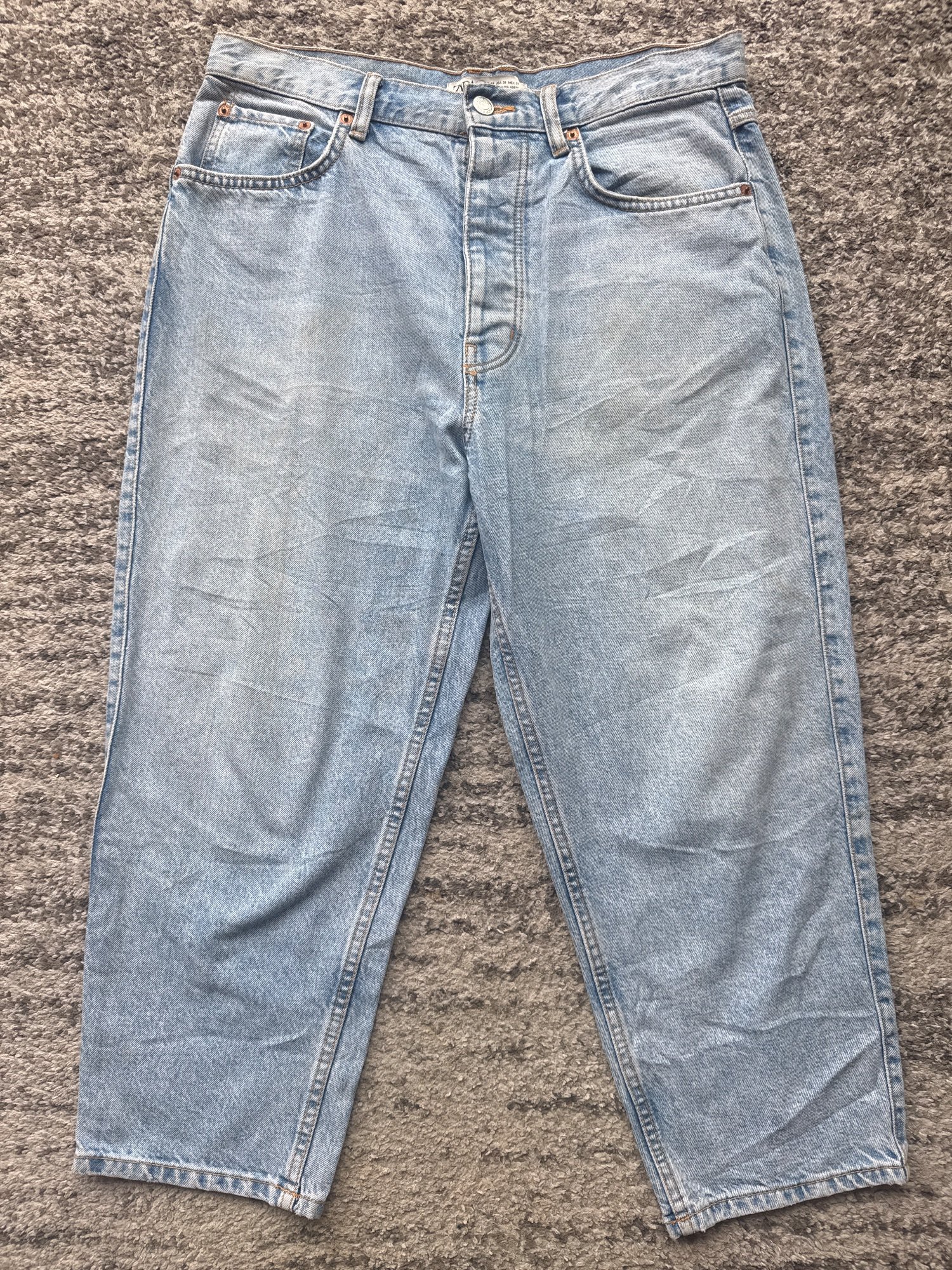 Jean Zara bleu · Taille 48
