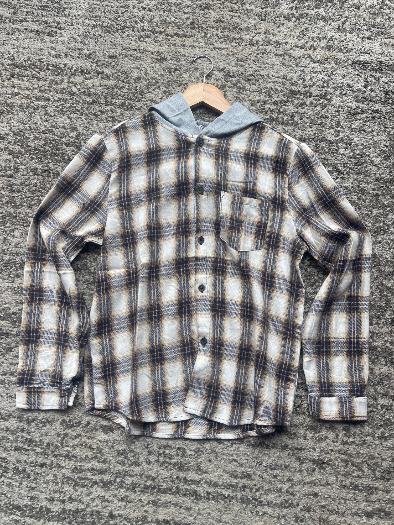 Chemise SHEIN à carreaux · Taille 13-14Y