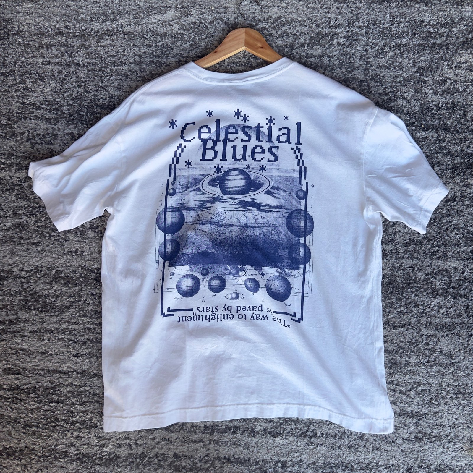 T-shirt Celestial Blues