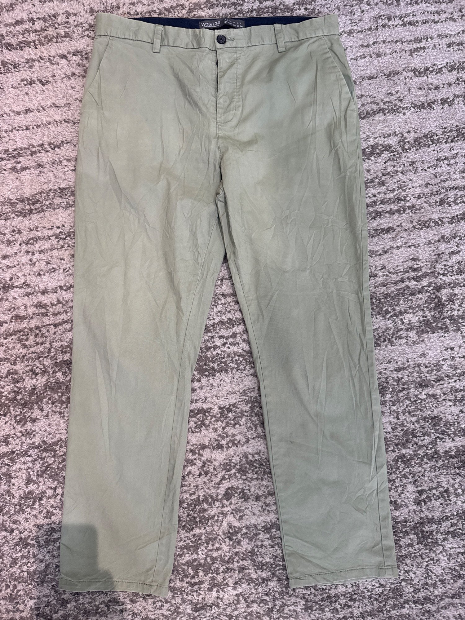 Pantalon denim co. stretch slim · Taille 48