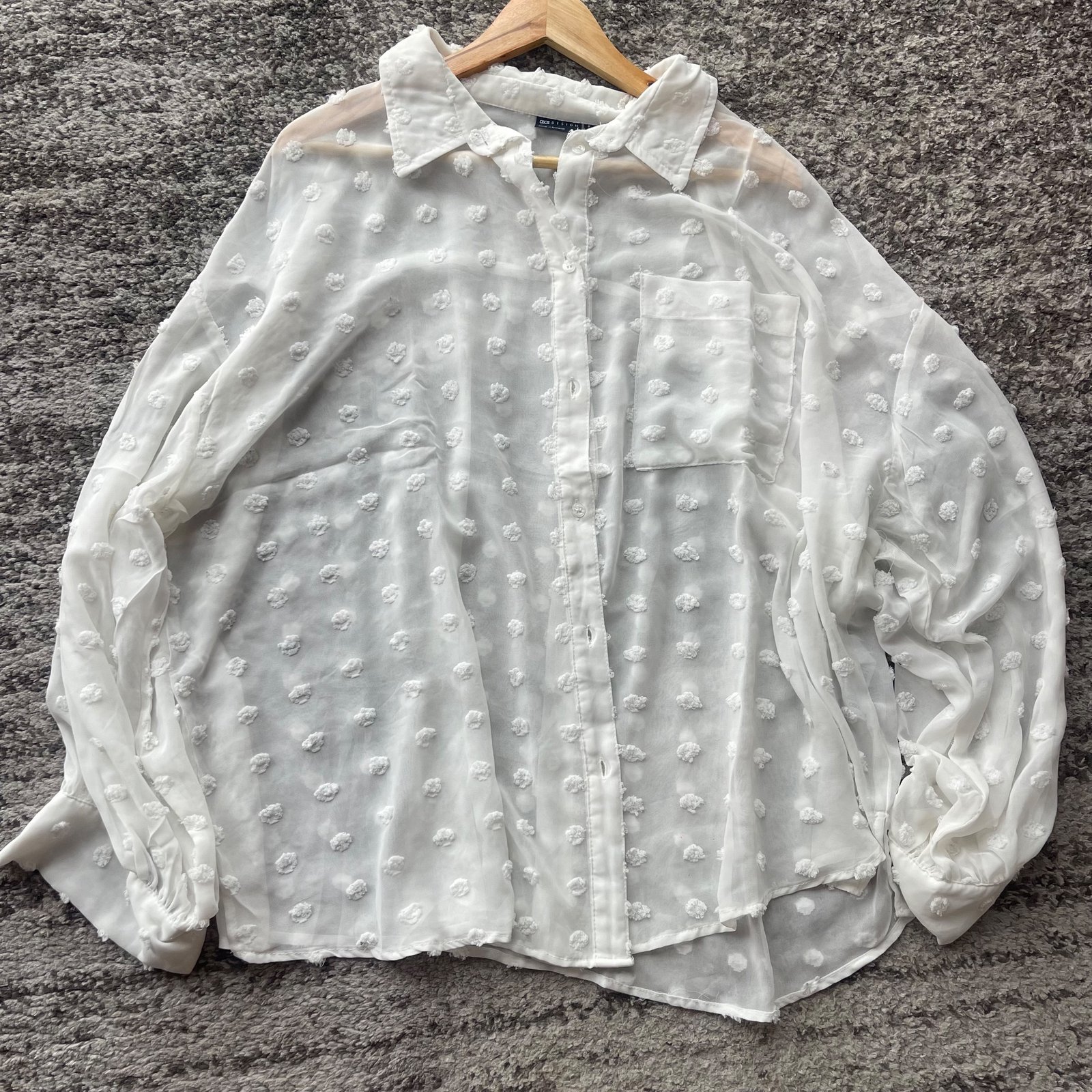Hauts ASOS DESIGN blanc · Taille 48
