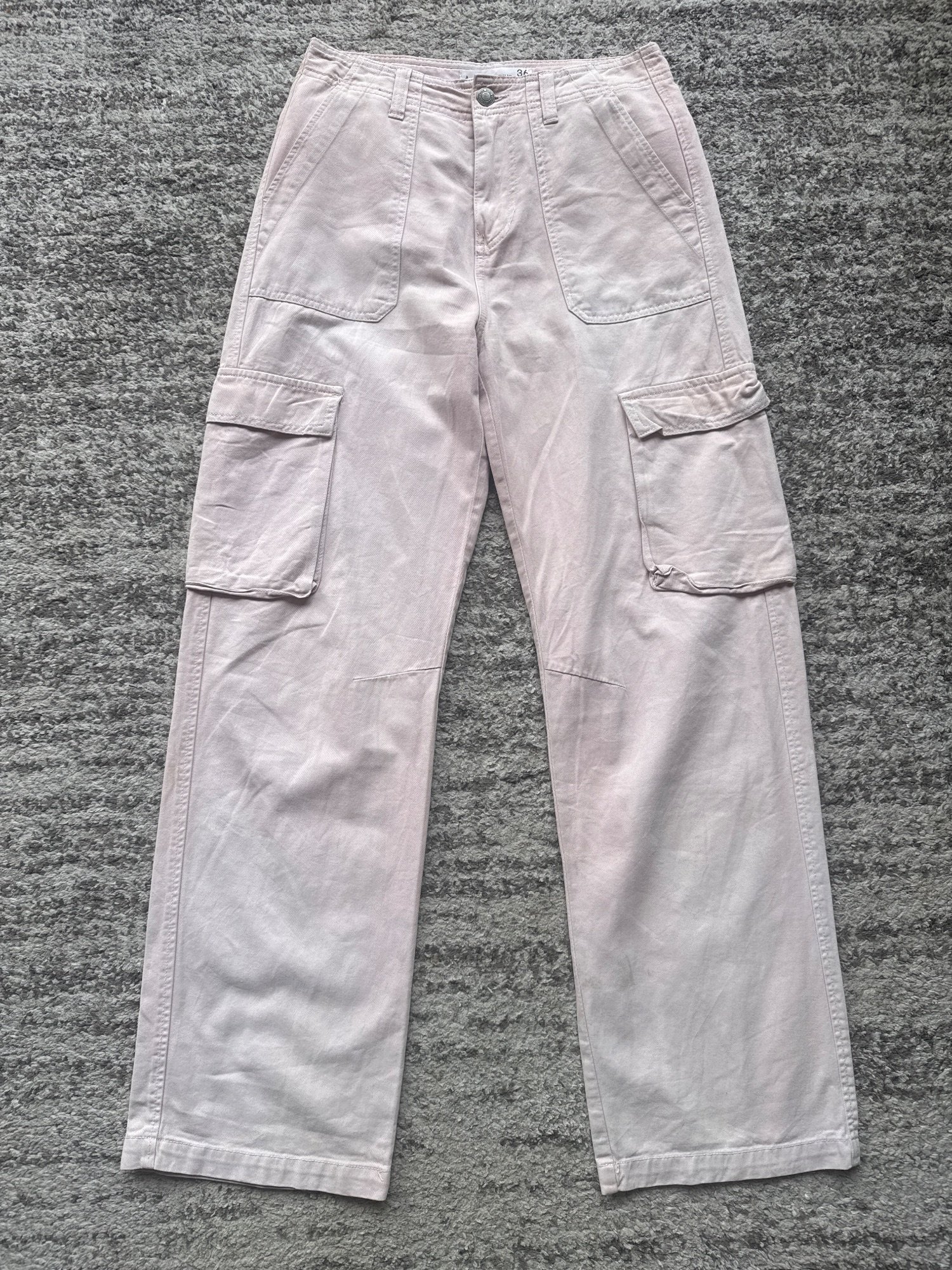 Pantalon Stradivarius rose · Taille 38
