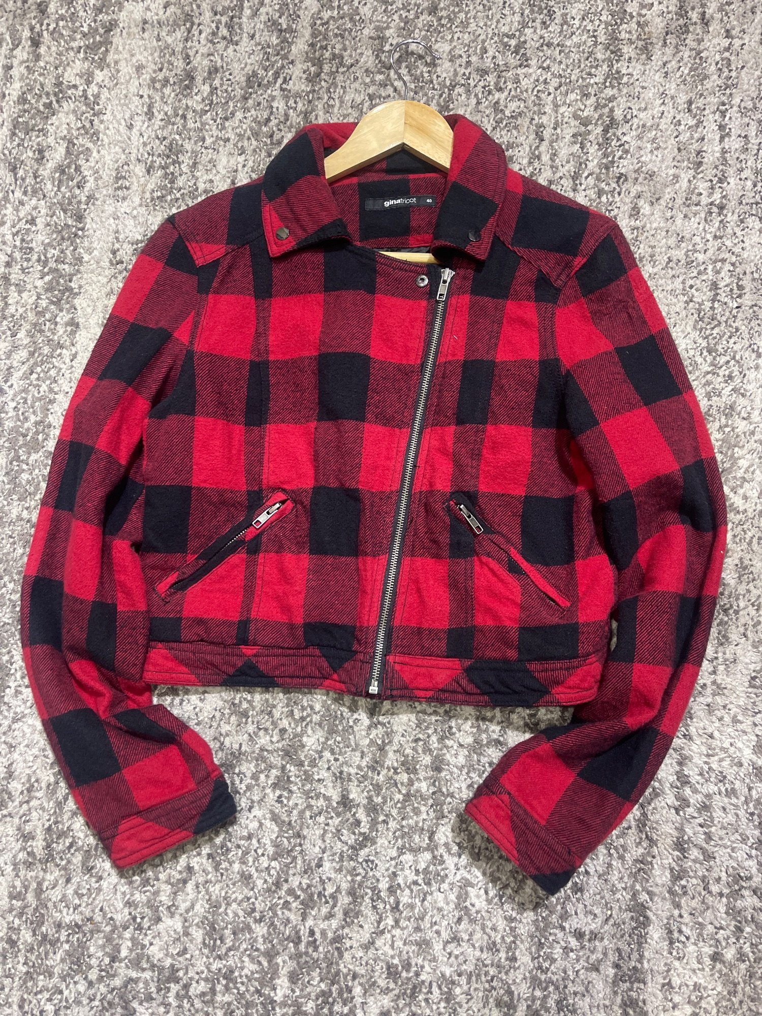Vestes & manteaux gina tricot rouge · Taille 42