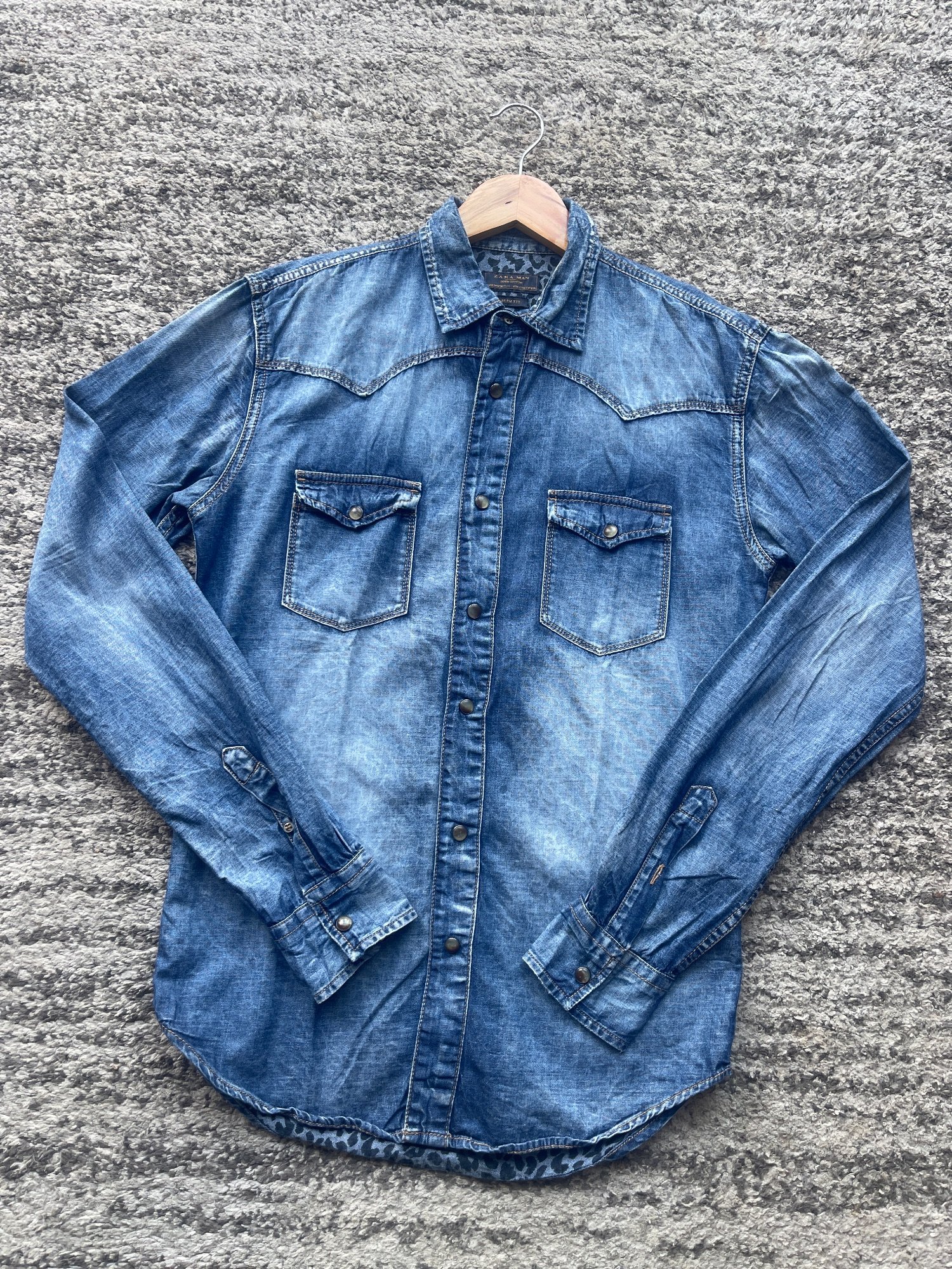 Chemise Zara Man Slim Fit · Taille S