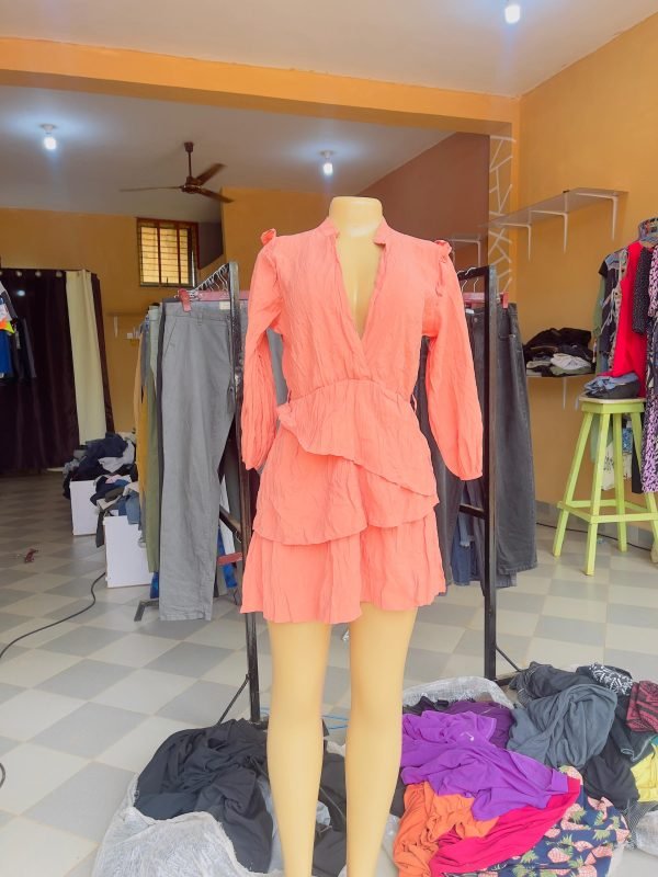 Robe salopette jean